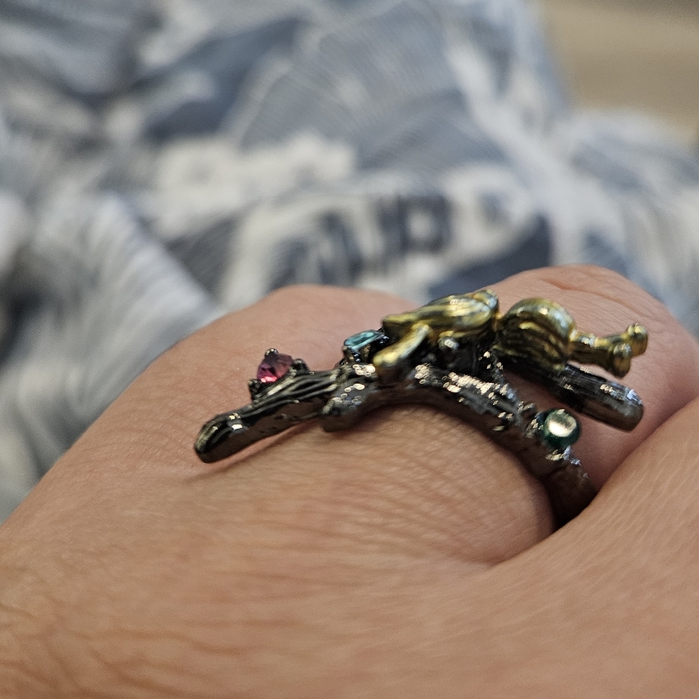 Snail bird ring - Picture 3 of 4